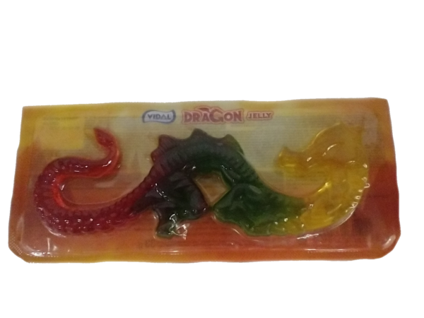 Bonbon en gelée forme de dragon jelly